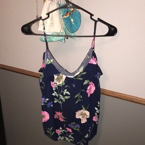 Old Navy Ruffle floral top